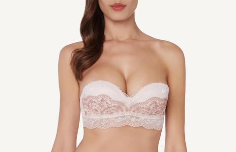 Reggiseno A Fascia Gioia In Pizzo Marine Crochet