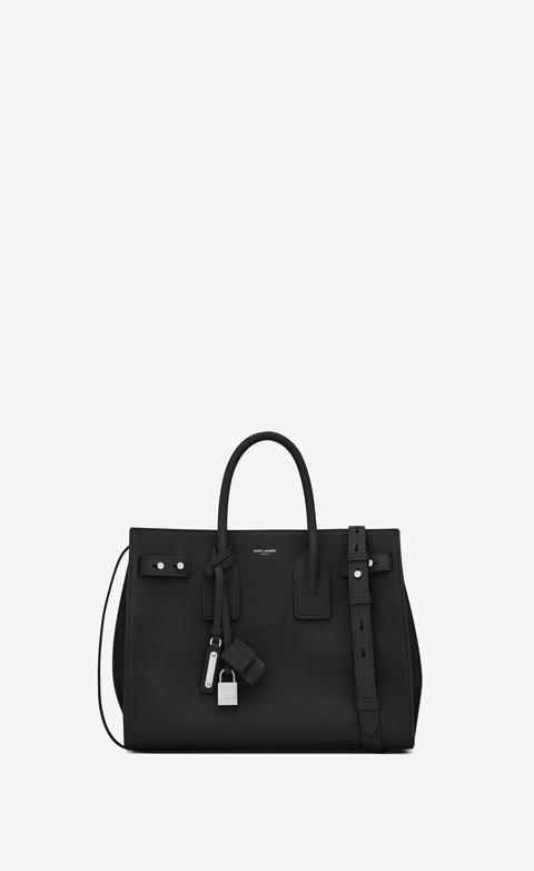 Sac De Jour Souple Small In Grained Leather