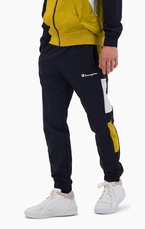 yellow champion track pants