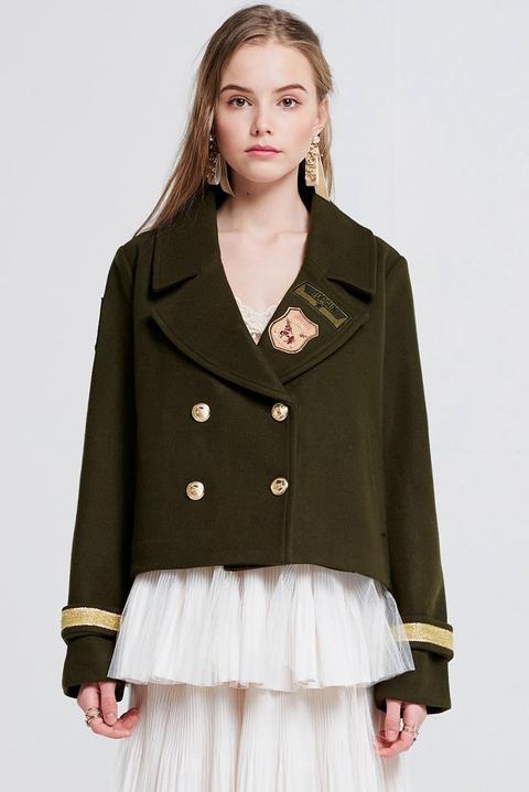 Molly Patch Cropped Jacket