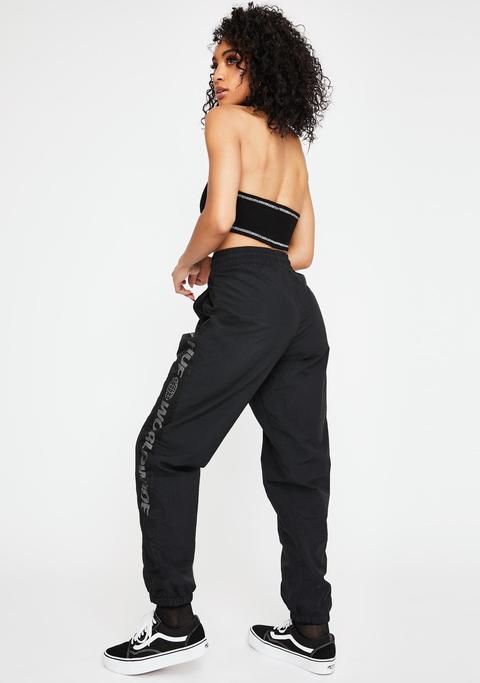 Black Marathon Track Pants