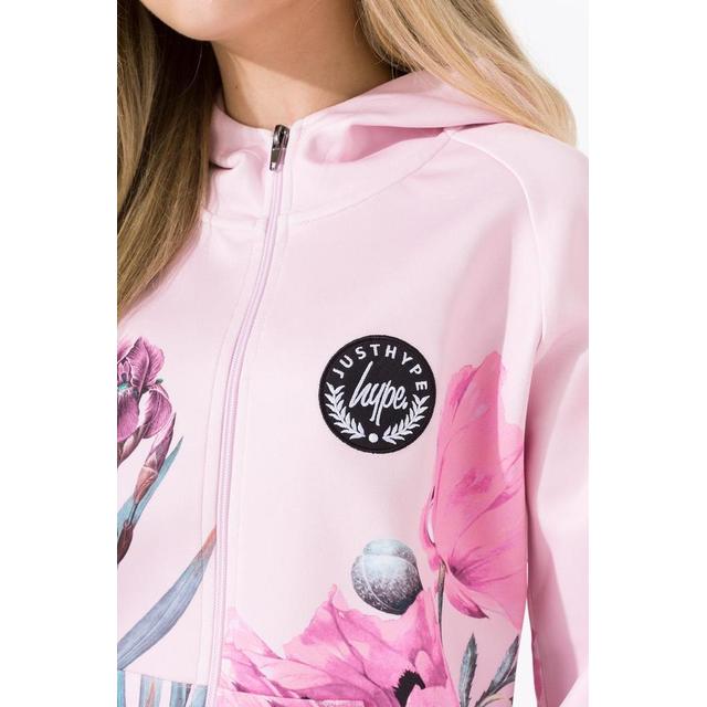 hype floral hoodie