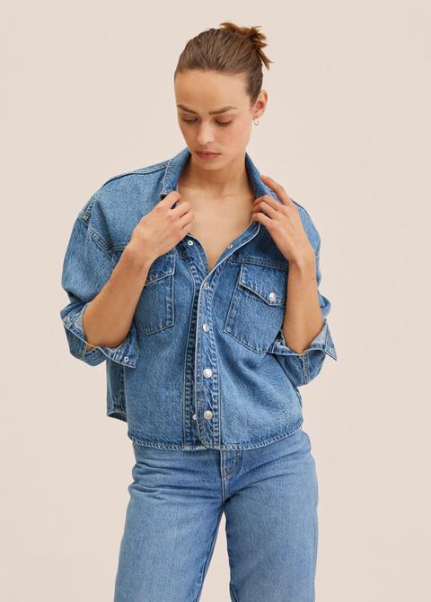 Camisa Denim Oversize