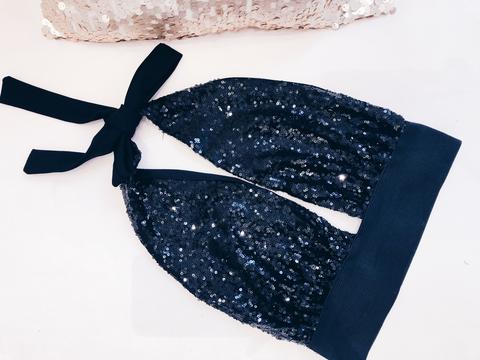 Mía Glitter Crop Top