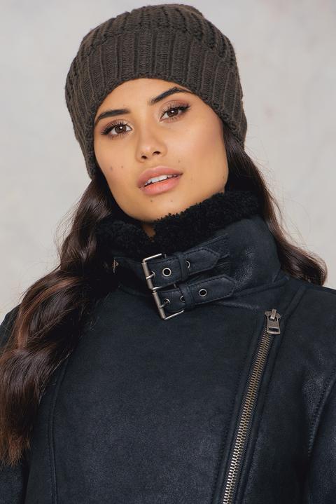 Mira Beanie Brown