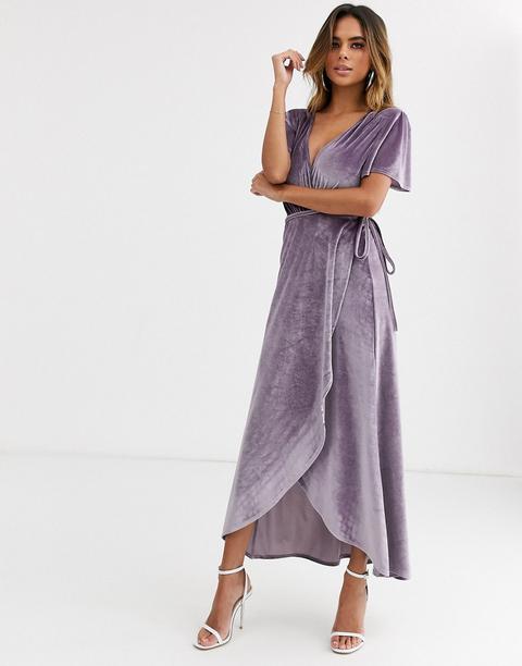 robe lilas asos