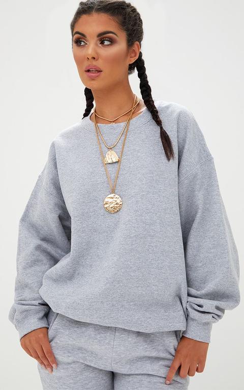 Grey Marl Ultimate Oversized Sweater