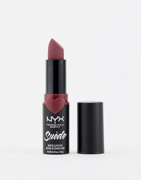 Nyx Professional Makeup - Suede - Rossetto Opaco - Girl Bye - Rosa