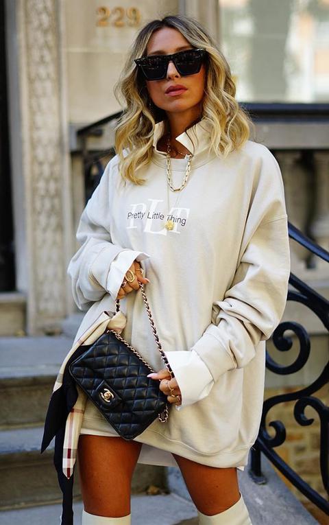 Prettylittlething Sand Sweatshirt