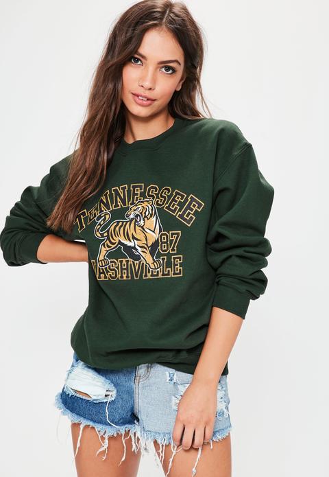 Tennessee Nashville Sweatshirt Green