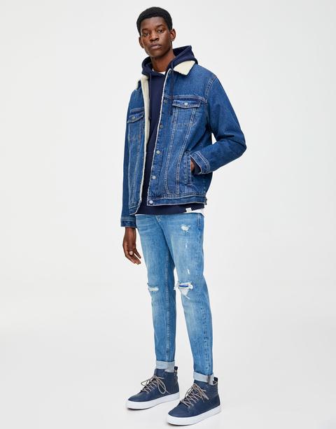 pantalon carrot pull and bear