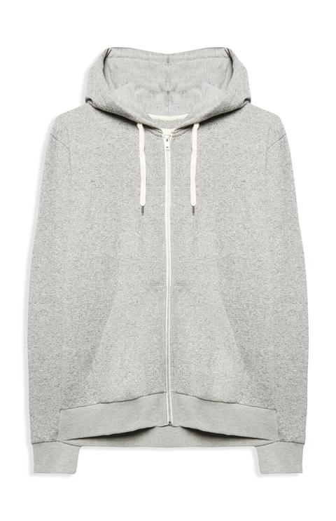 Light Grey Basic Hoody