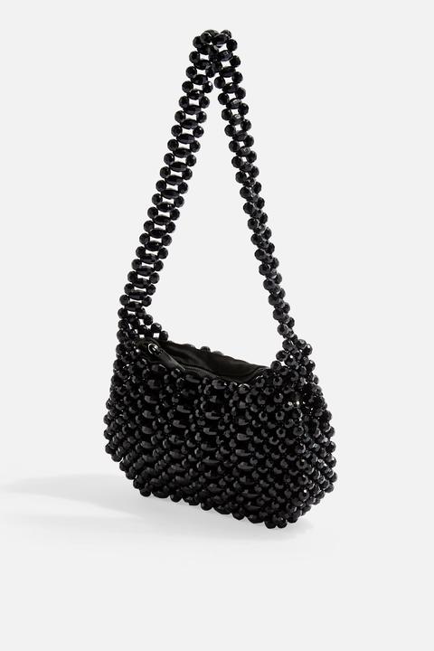 beaded shoulder bag