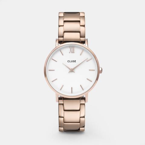 Minuit 3-link Rose Gold White/rose Gold