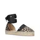 Miss Kg - Leopard 'devon' Print Espadrille Sandals