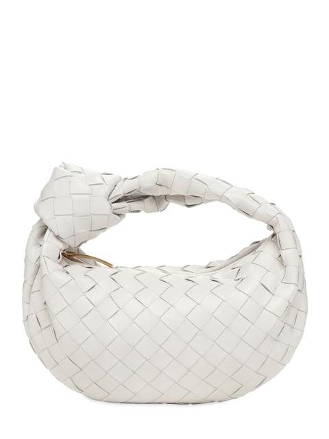 Bottega Veneta | Mujer Bolso Mini Jodie Intrecciato De Piel Blanco Opaco Unique