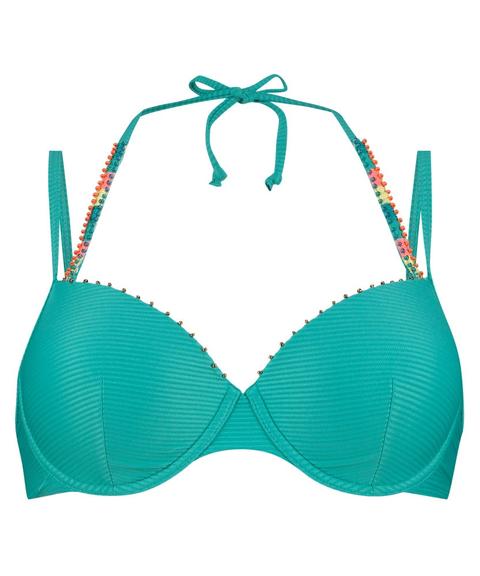 Hunkemöller Top De Bikini De Aros Preformado Aurora Verde