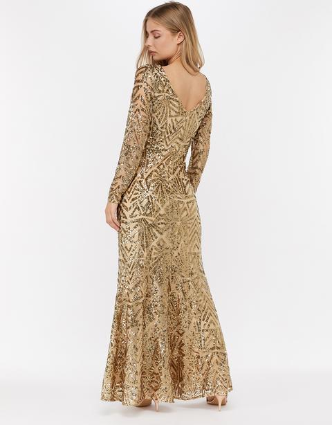 carlita sequin maxi dress