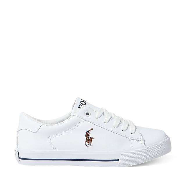 ralph lauren leather trainers