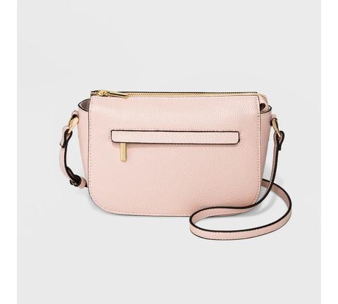 Zip Closure Crossbody Bag - A New Day™