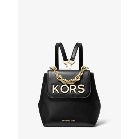 Mkmochila Mott Extrapequeña De Piel Con Adornos - Negro(negro) - Michael Kors