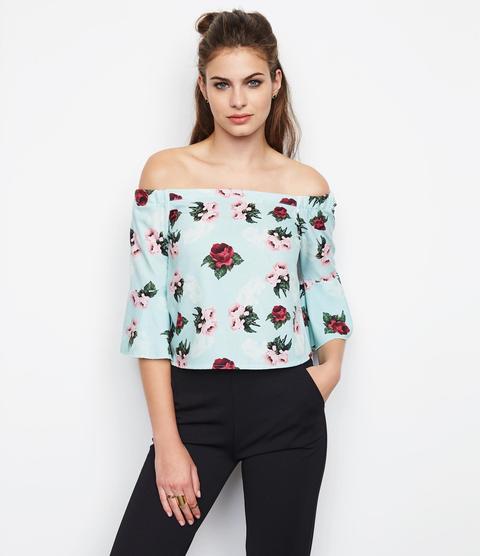 Maglia Con Fiori