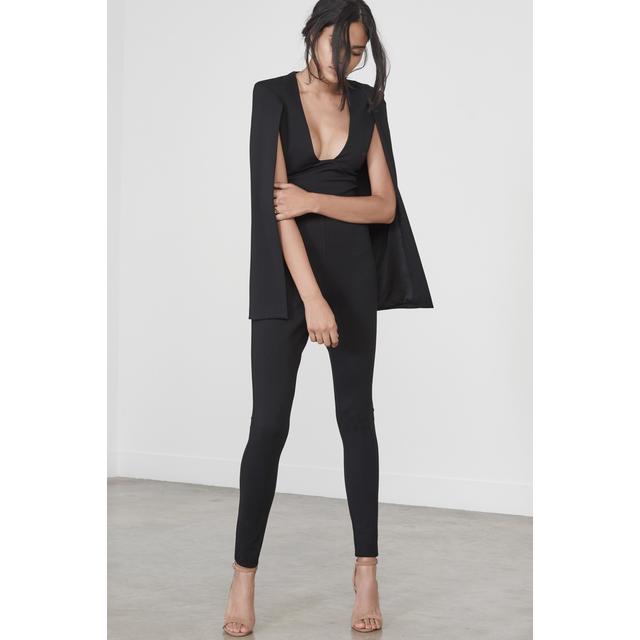 lavish alice cape jumpsuit