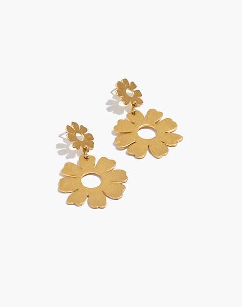 Flower Statement Earrings