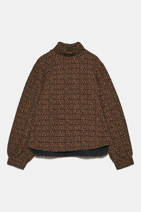 Sudadera Estampado Animal