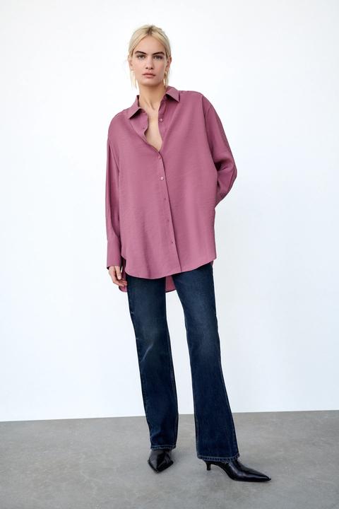 Camisa Oversize Fluida