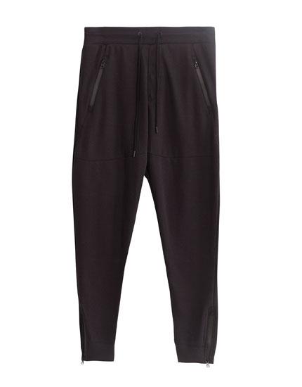 Pantalón Jogging Cremalleras