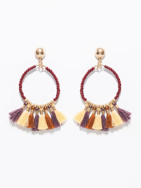 Pendientes Flecos Medianos Spicy Mumbai