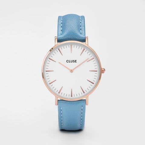 La Bohème Rose Gold White/retro Blue