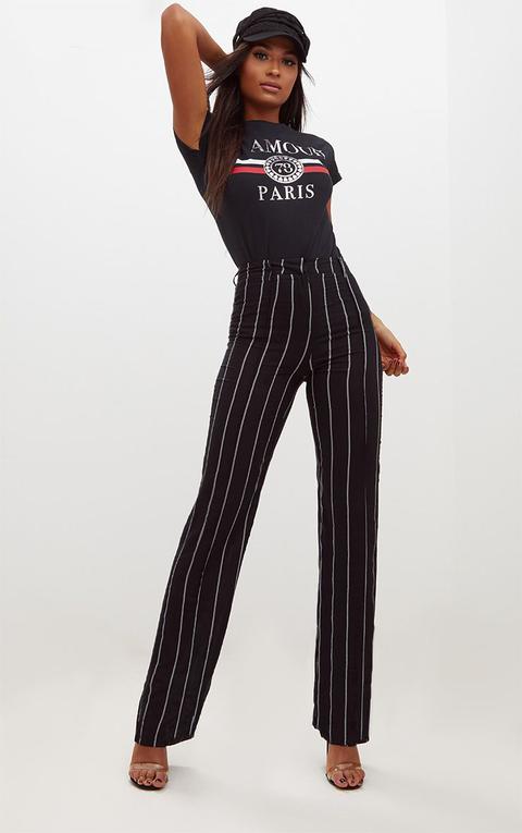 pinstripe trousers pretty little thing