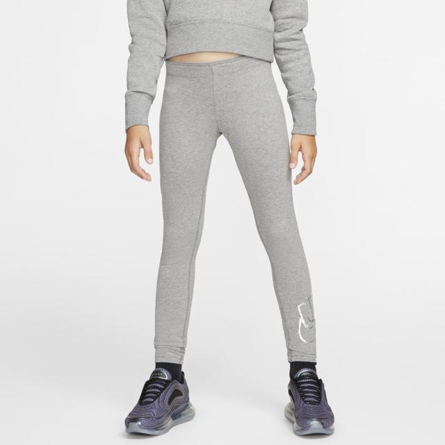 girls grey leggings