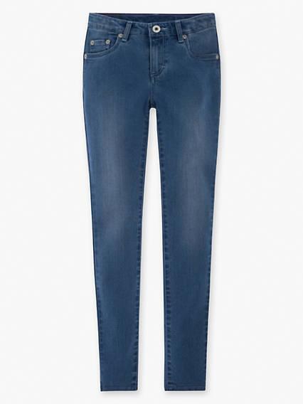 Levi's Girls 7-16 710 Super Skinny Jeans 14