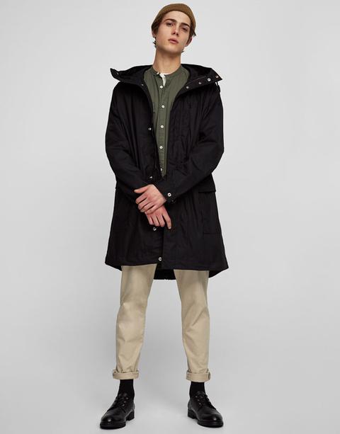 Parka Oversize Fit Capucha