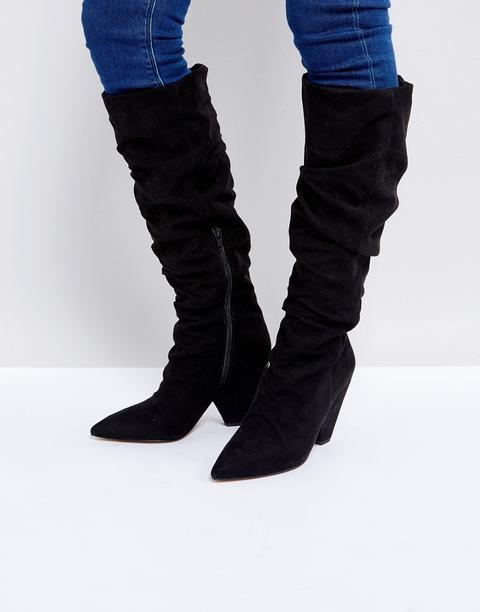 Botas Con Caña Fruncida Canyon De Asos