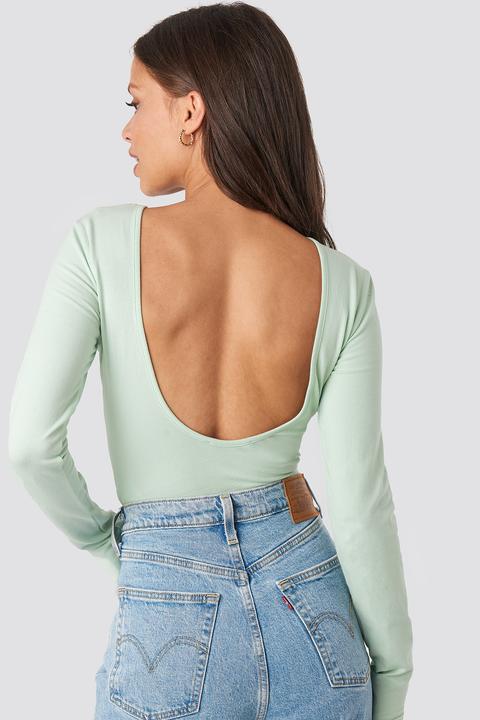 Na-kd Basic Deep Back Body - Green