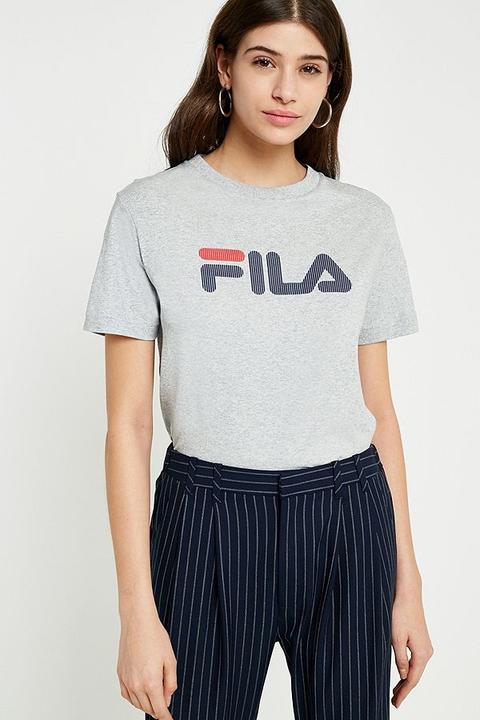 Fila Grey Logo T-shirt