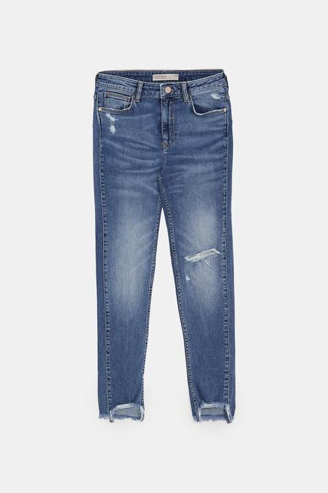Jeans Z1975 Skinny Strappi