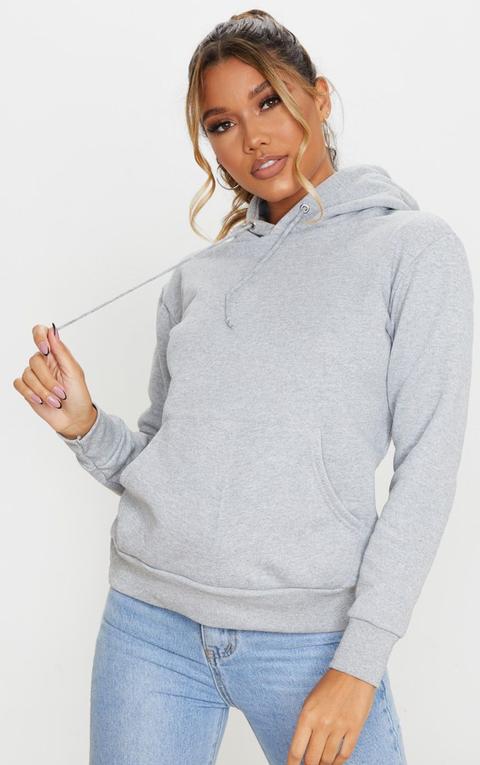 Ash Grey Basic Hoodie