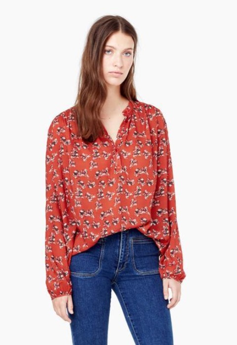 Blusa Estampado Flores