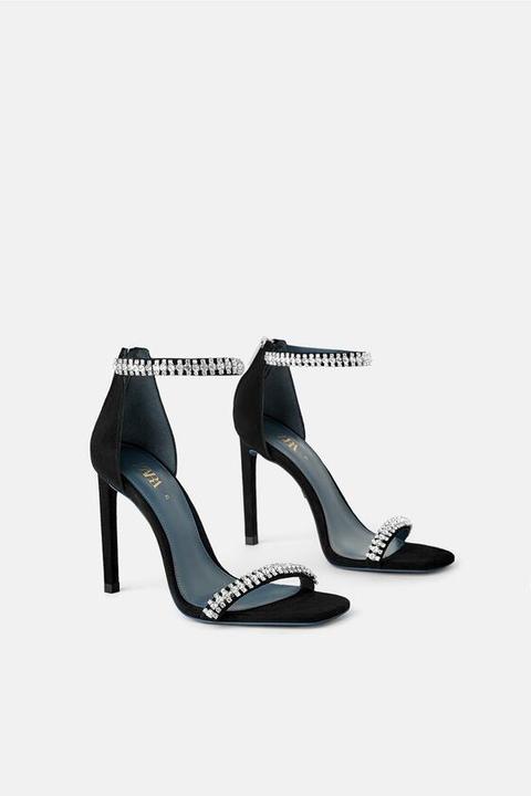 zara basic collection heels