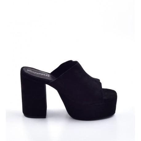 Pilar Black Suede Jeffrey Campbell