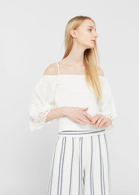 Off-shoulder Blouse