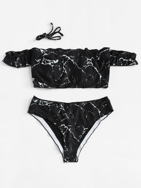 marble bikini