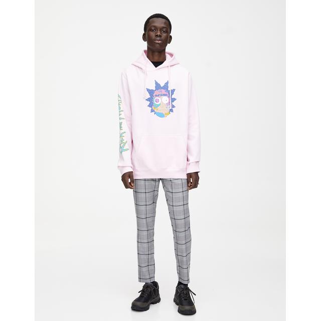 Sudadera rosa best sale rick y morty