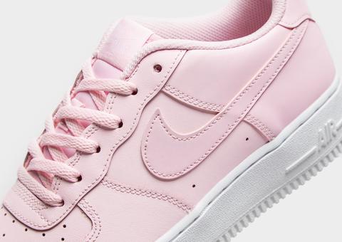 junior pink and white air force