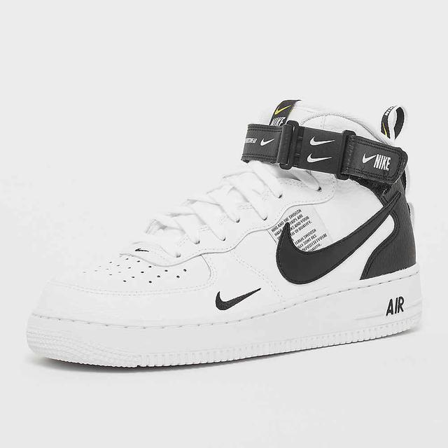 Air Force 1 Mid '07 Lv8 Utility White/black/tour Yellow from Snipes on 21  Buttons